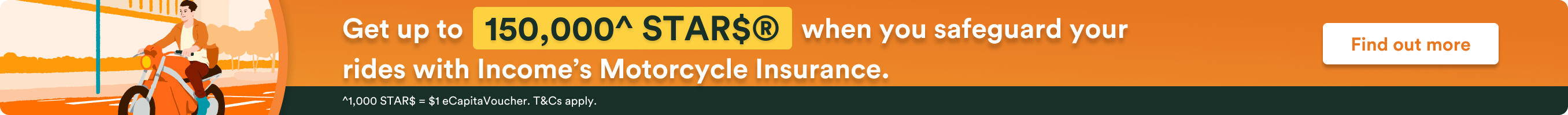 Promotion - FWD Motorcycle insurance