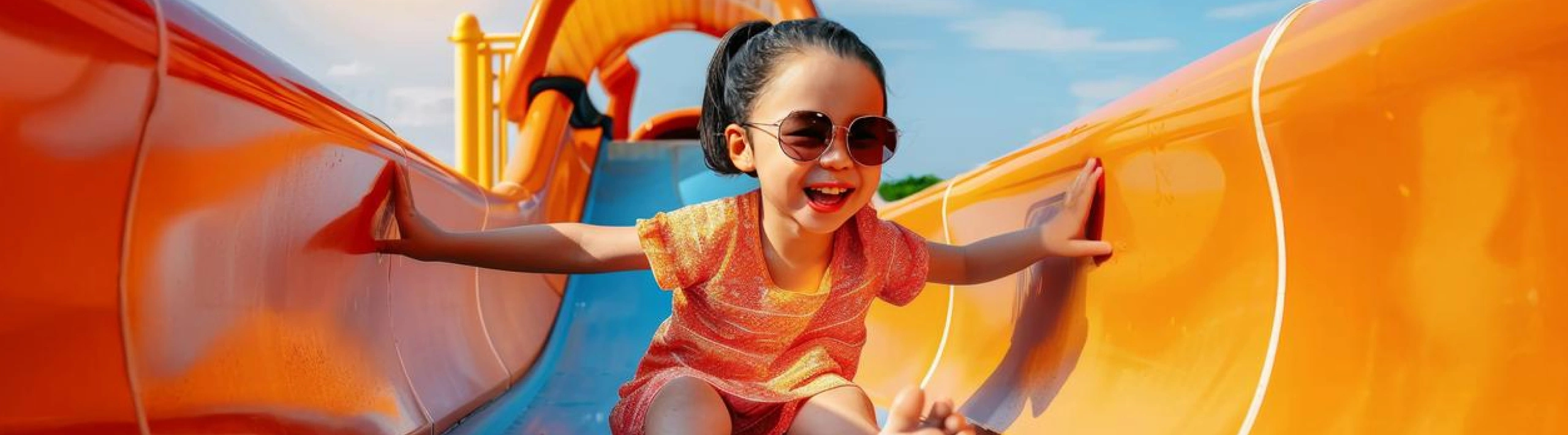 Child enjoying term life plan benefits